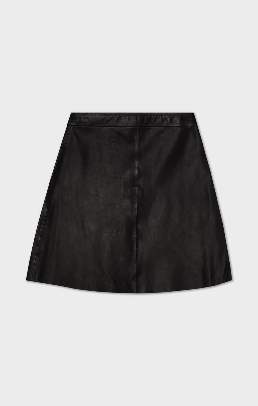 Alianne Leather Skirt Black