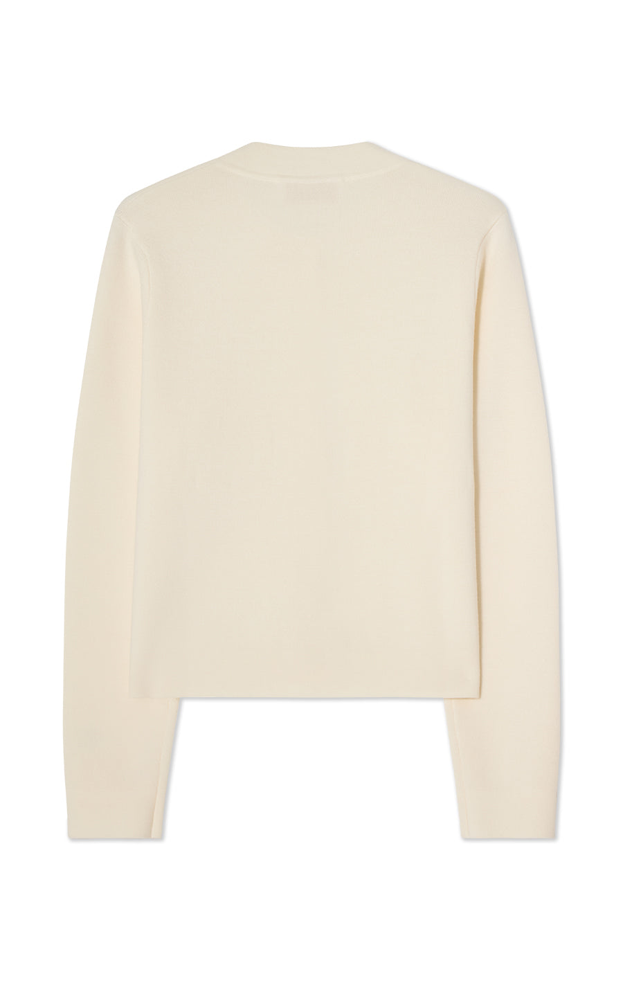 Allie Solid Cardigan Ecru