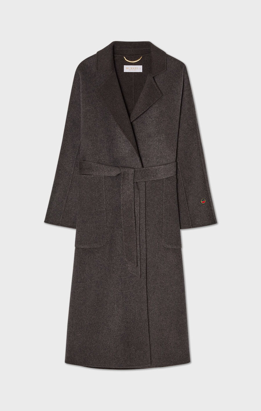 Angela Double Face Coat Antracite