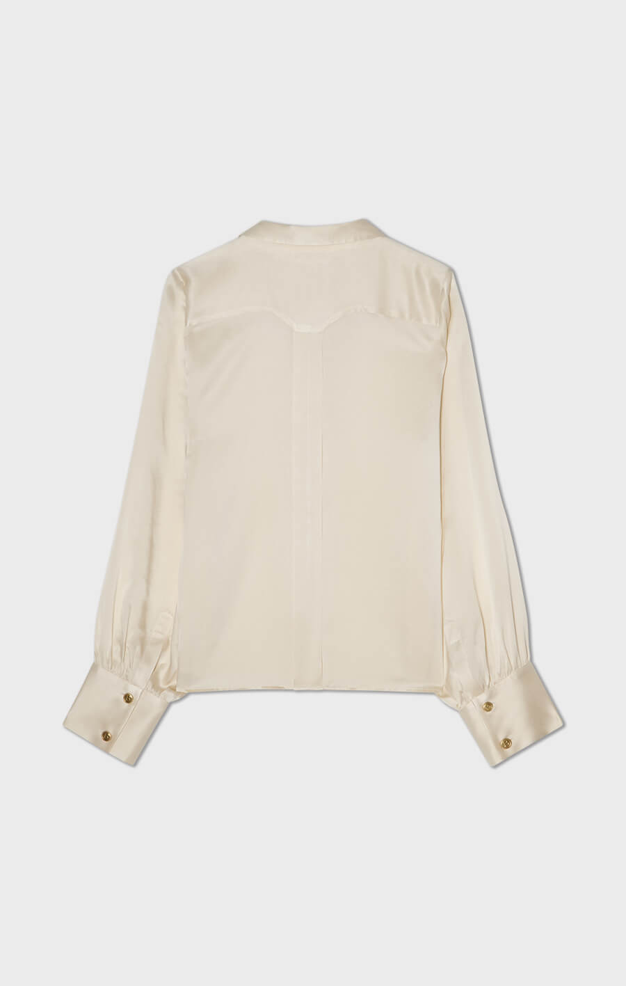 Anita Silk Blouse Ecru