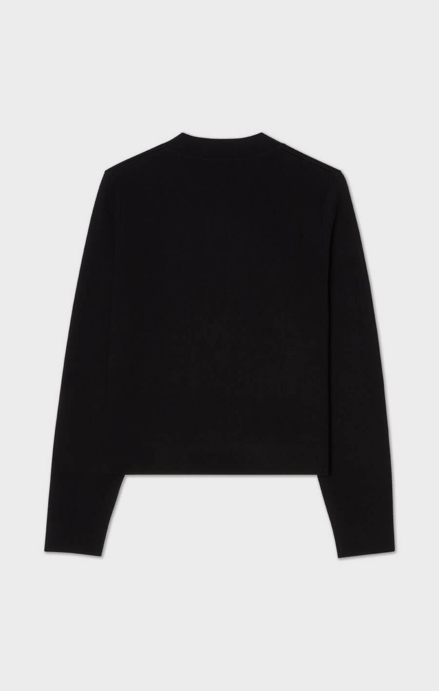 Aria Merino Wool Cardigan Black