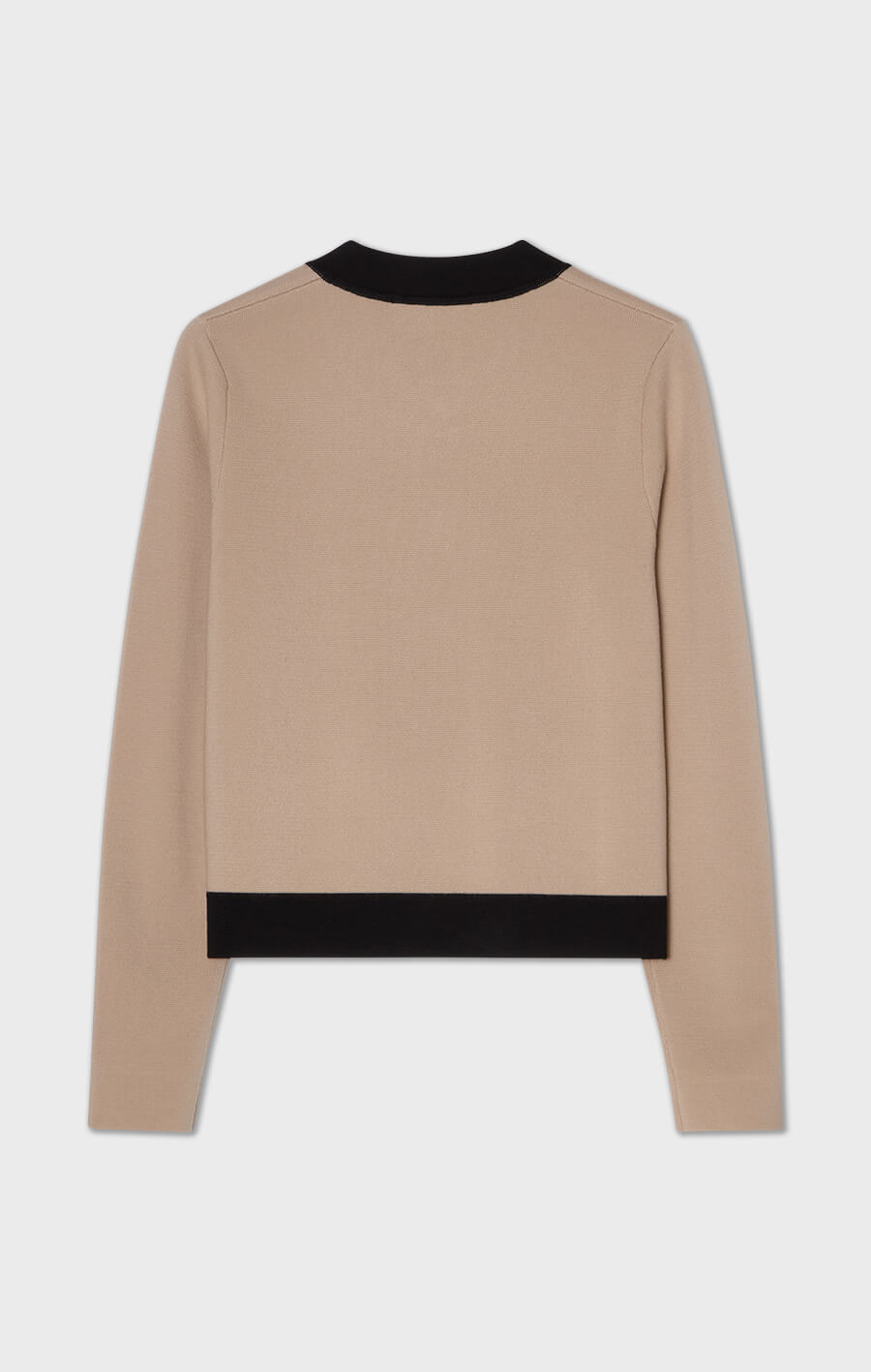 Aria Cardigan Fudge/Black
