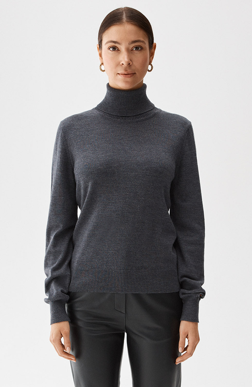 Alice Rollerneck Sweater Antracite