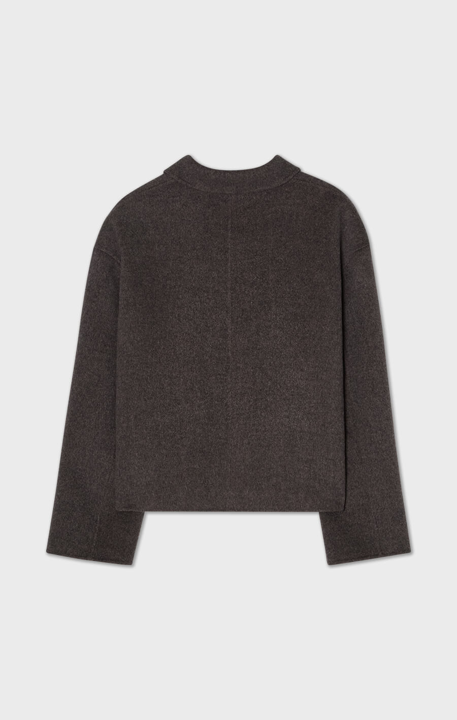 Becky Double Face Jacket Antracite