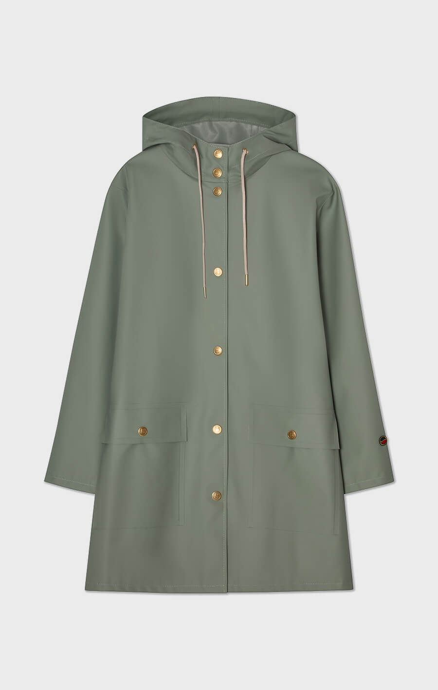 Britte Raincoat Khaki Green