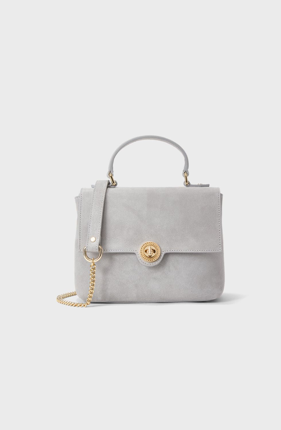 Busnel City Bag Suede Ciment