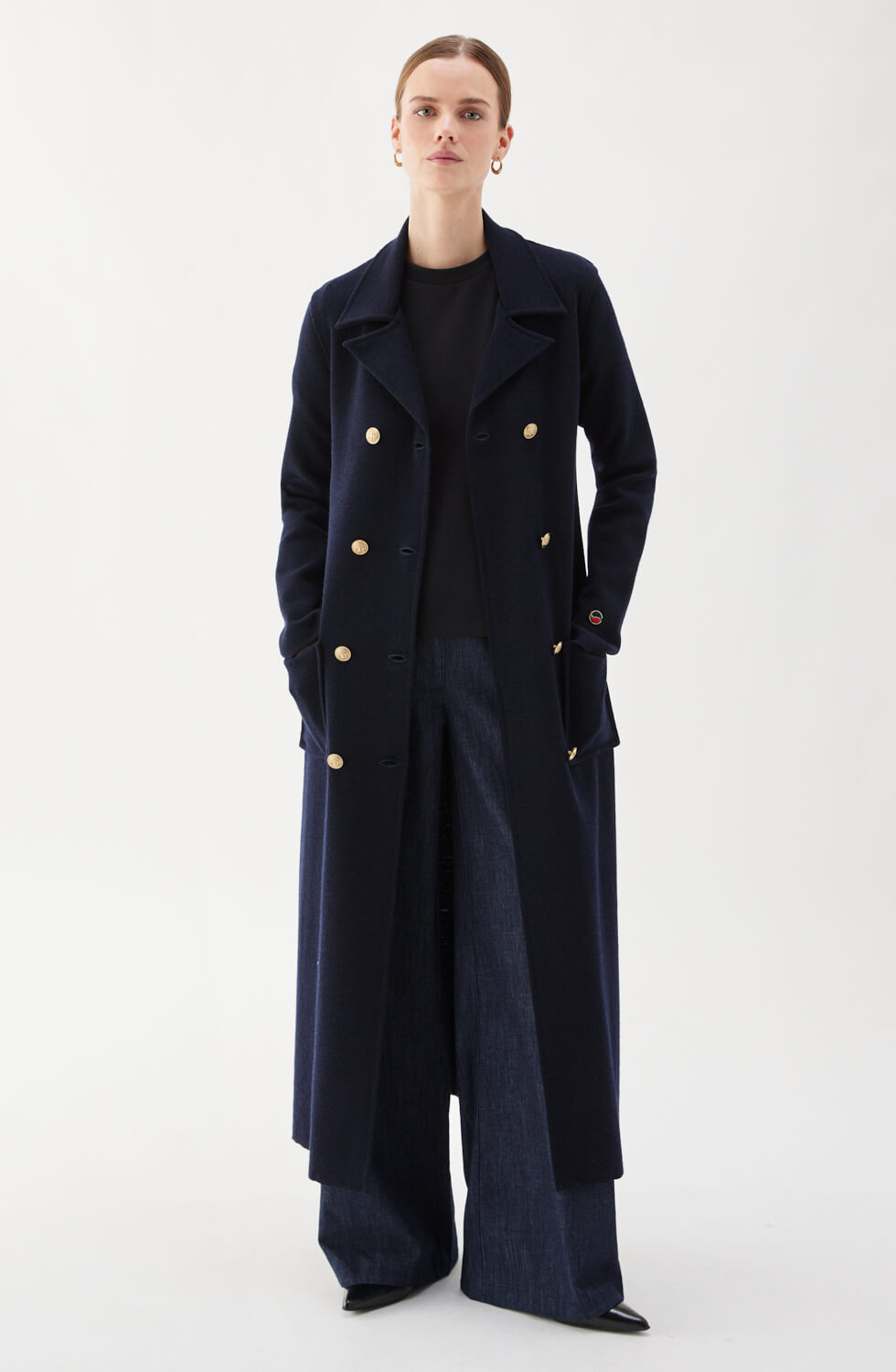 Capri Coat Marine