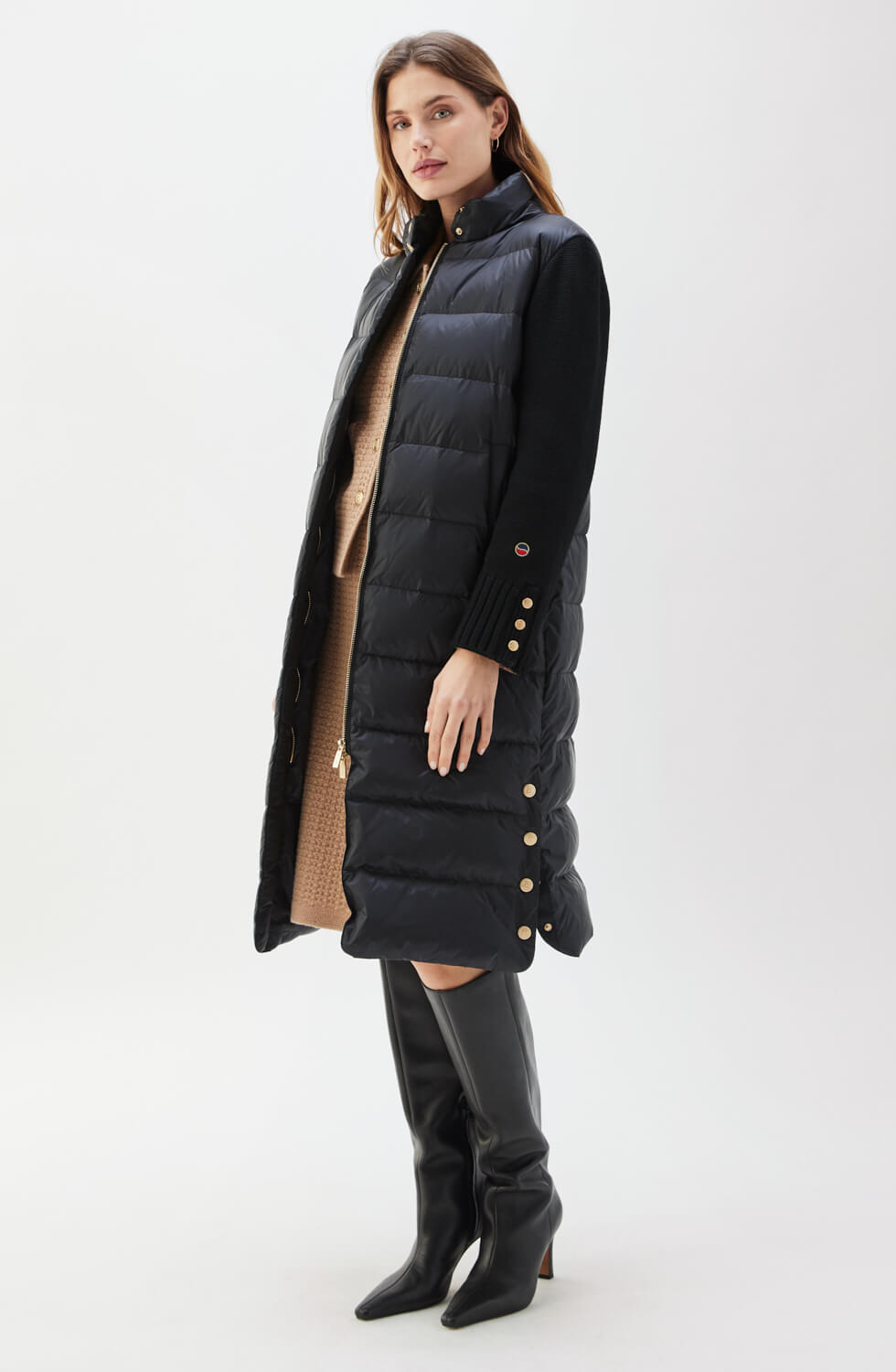 Celia Down Coat Black