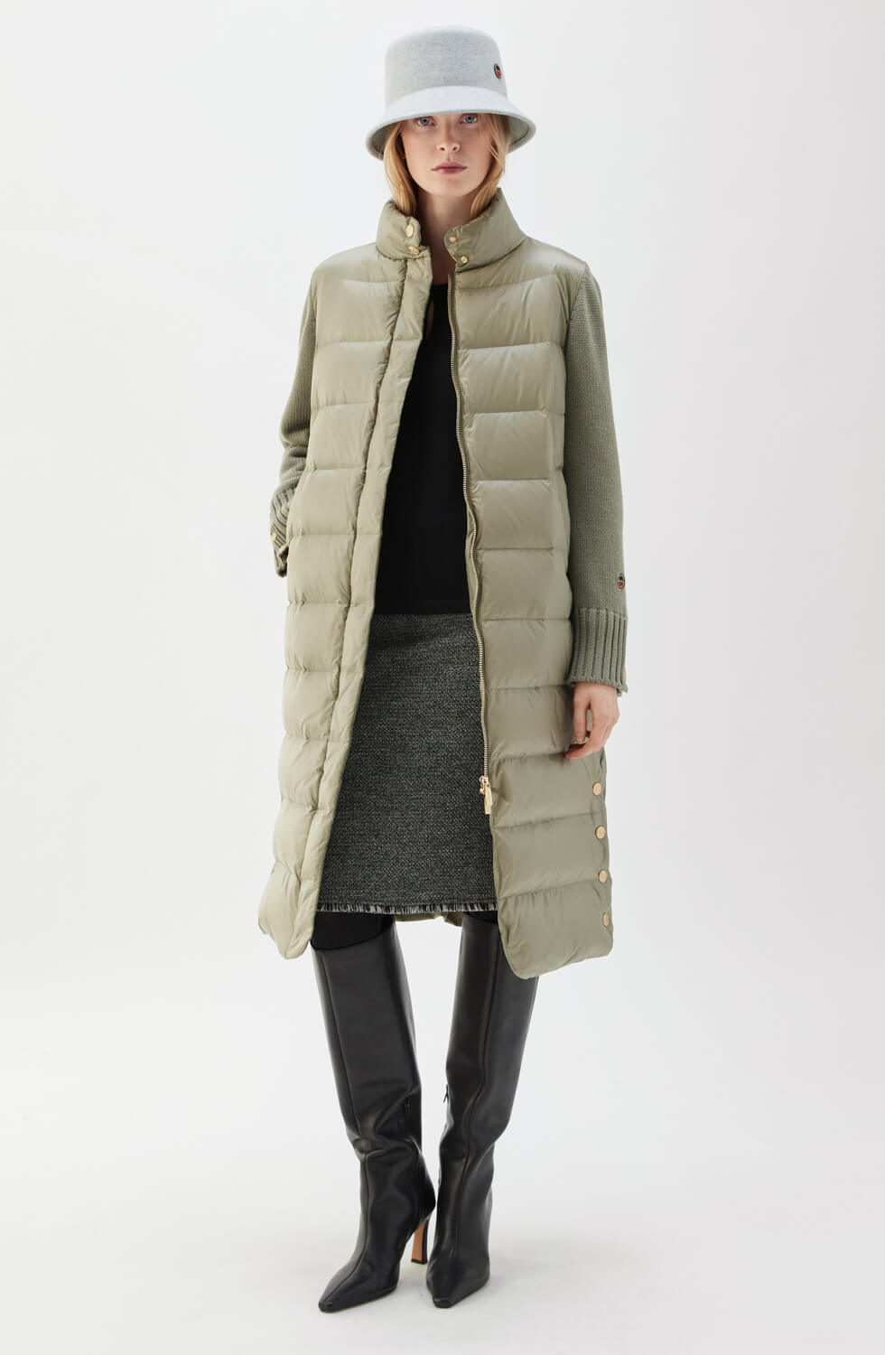 Celia Down Coat Olive