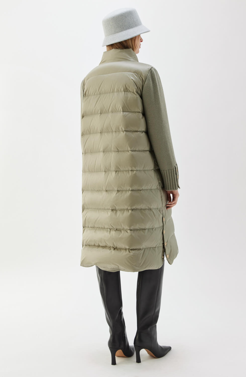 Celia Down Coat Olive