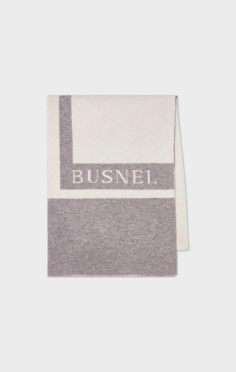 Cherish Scarf Light Grey/Ecru