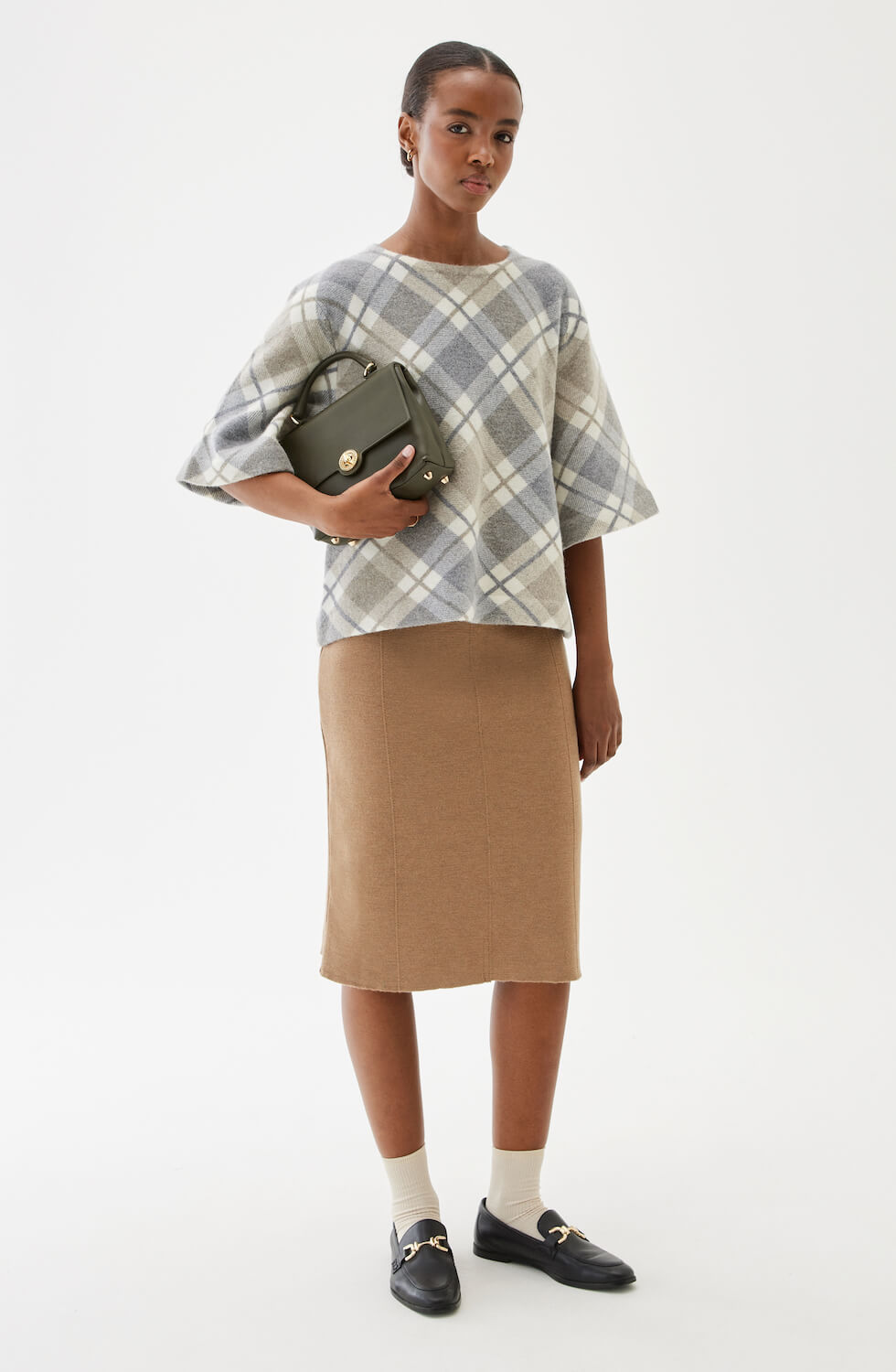 Anne Skirt Salty Caramel Busnel
