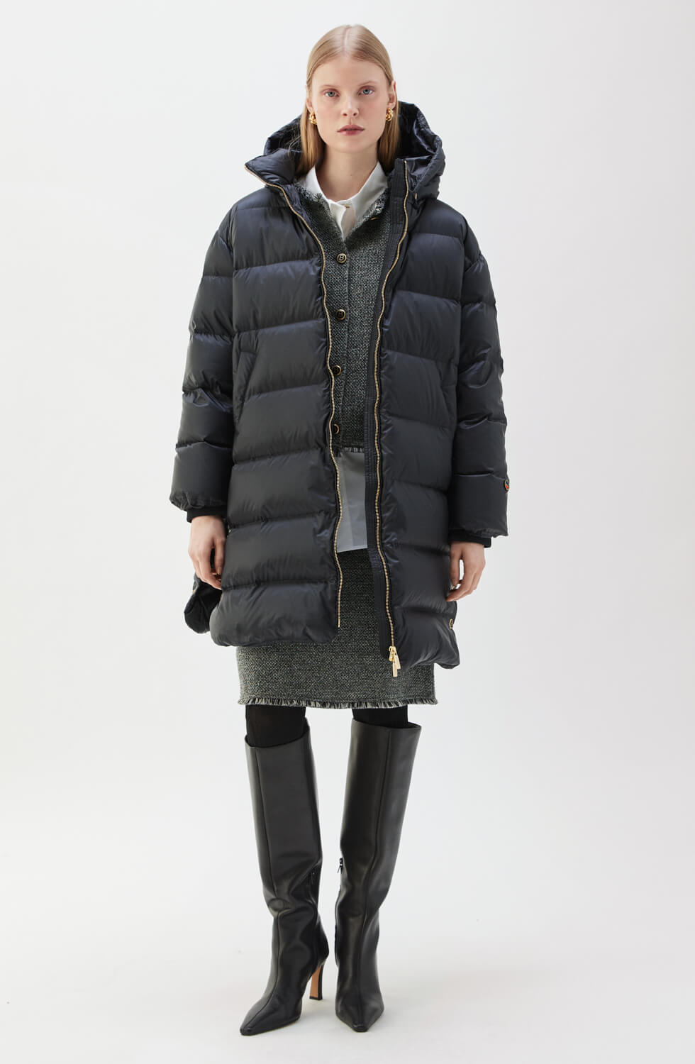 Farida Down Coat Black