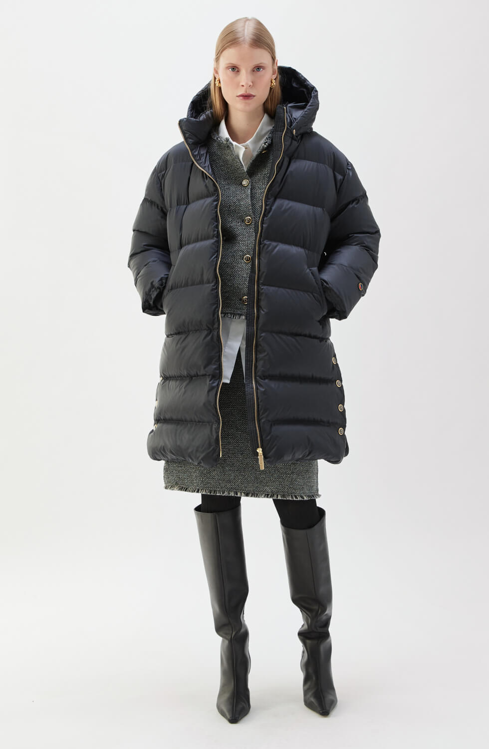 Farida Down Coat Black