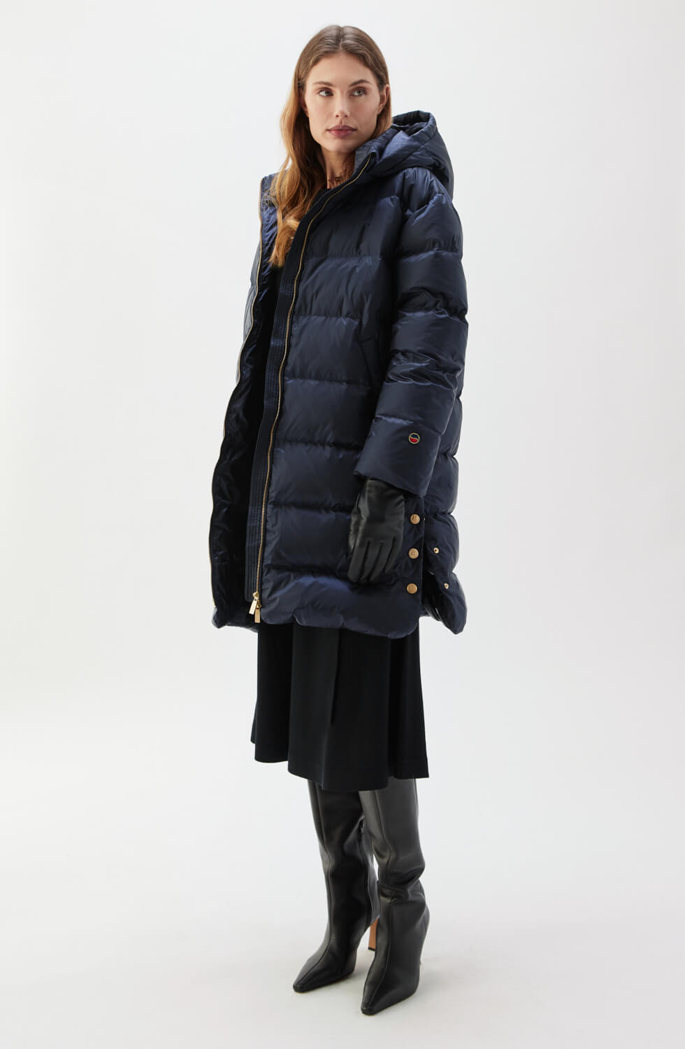 Farida Down Coat Marine