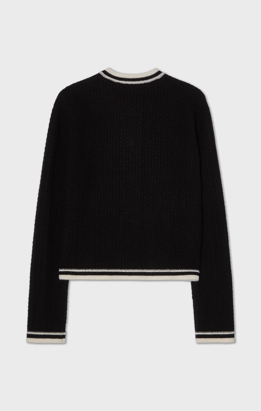 Gweneth Jacket Contrast Black/Ecru