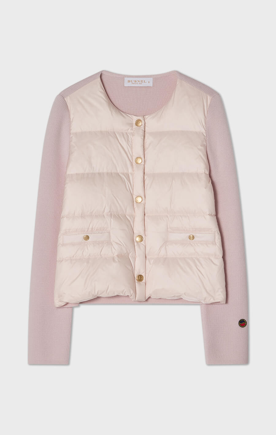 Iva lätt dunjacka ljusrosa