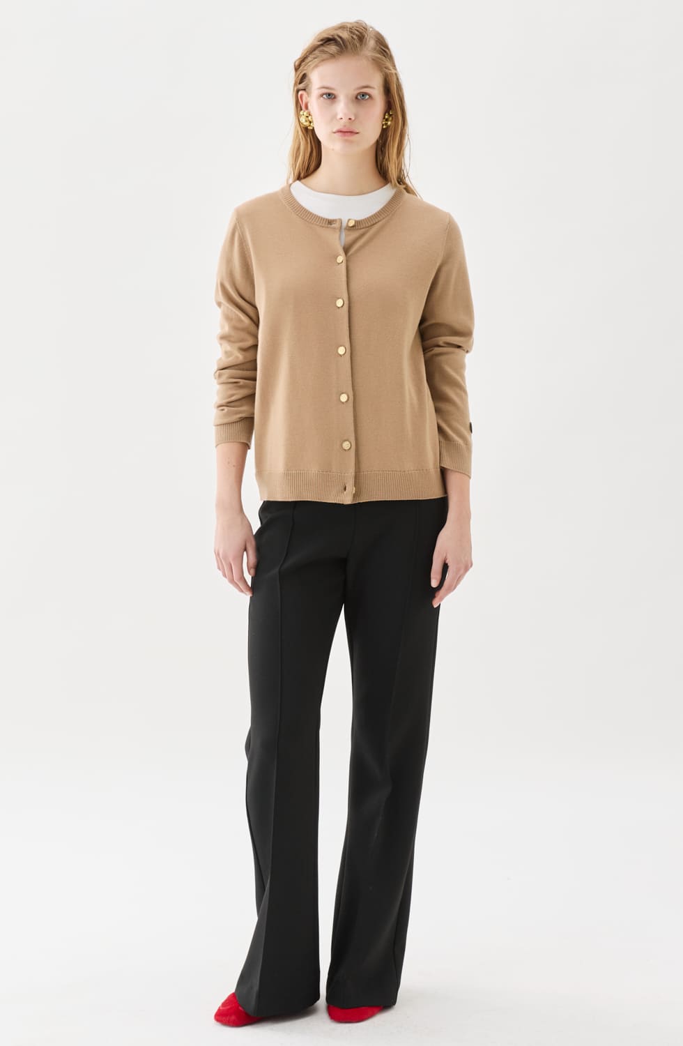 Kee Cardigan Salty Caramel