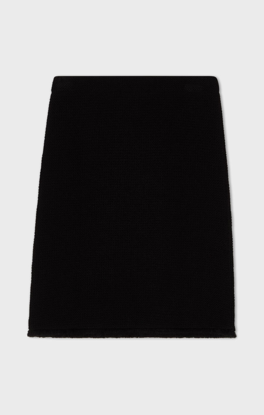 Lucky Tweed Skirt Black
