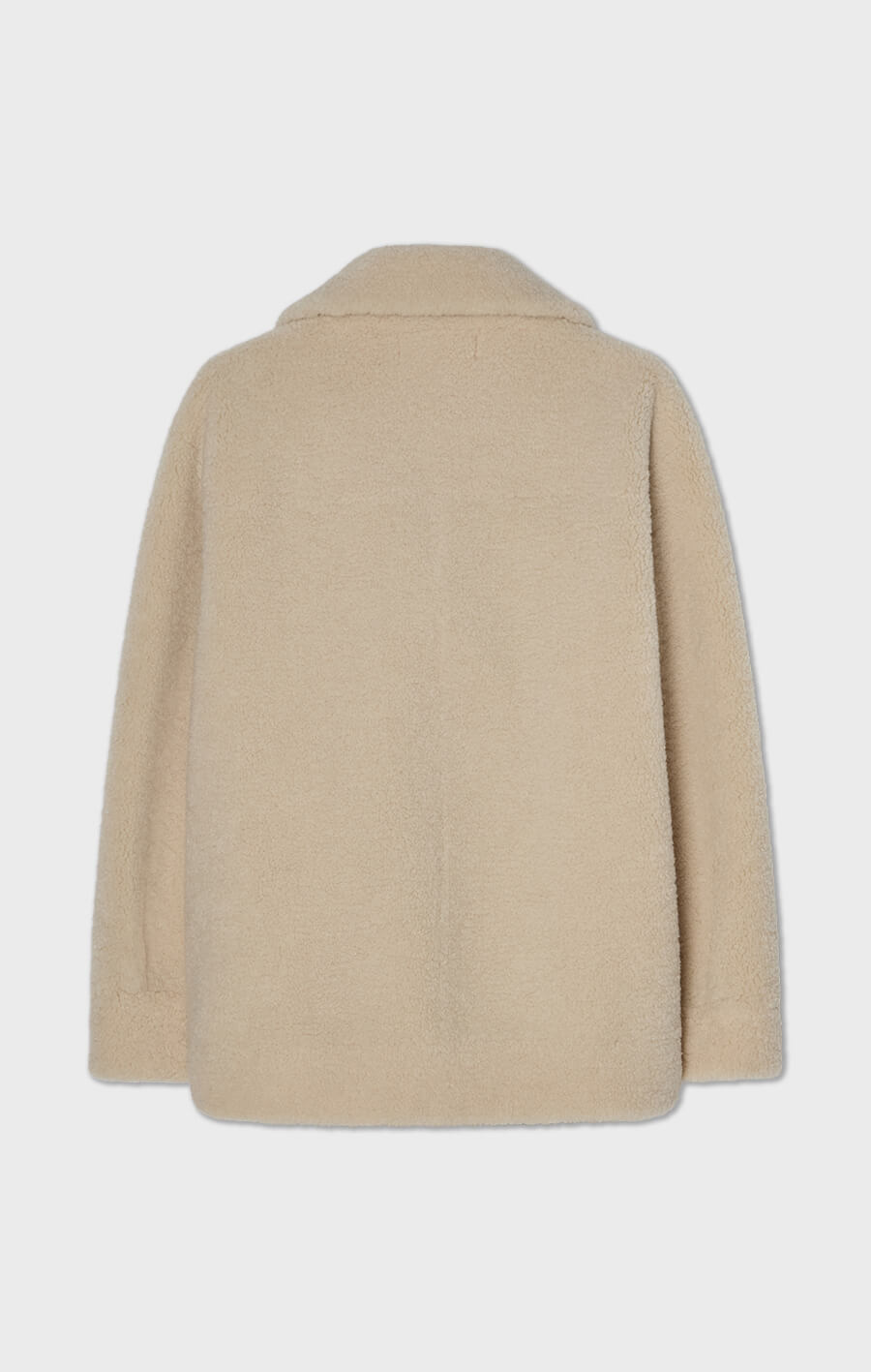 Mei Shearling Jacket Ecru