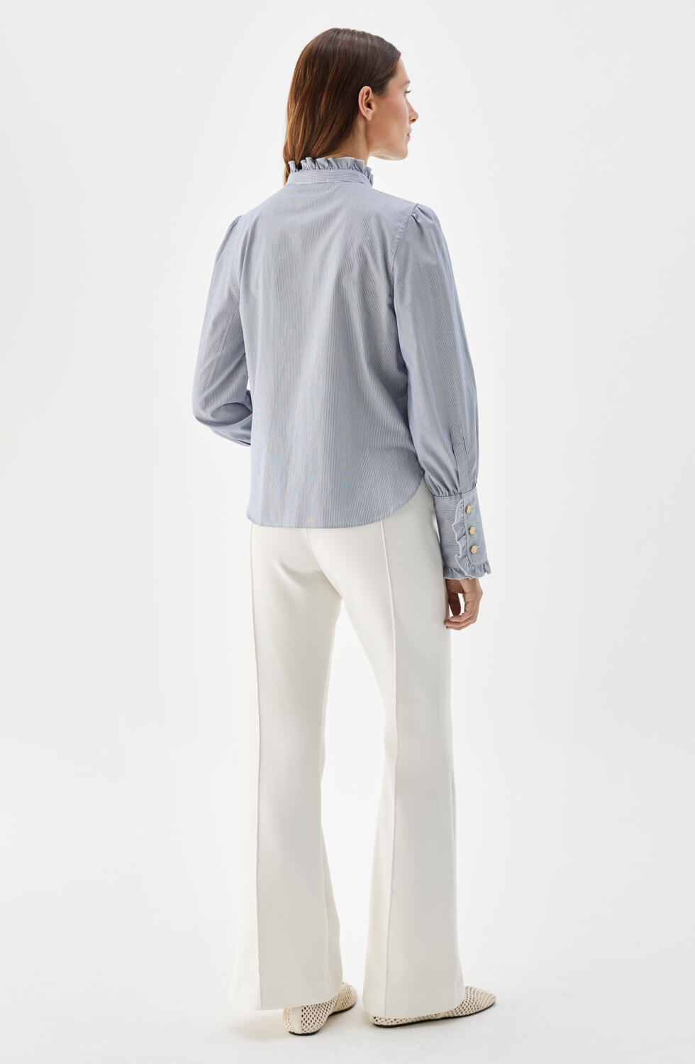 Maira Striped Blouse Marine