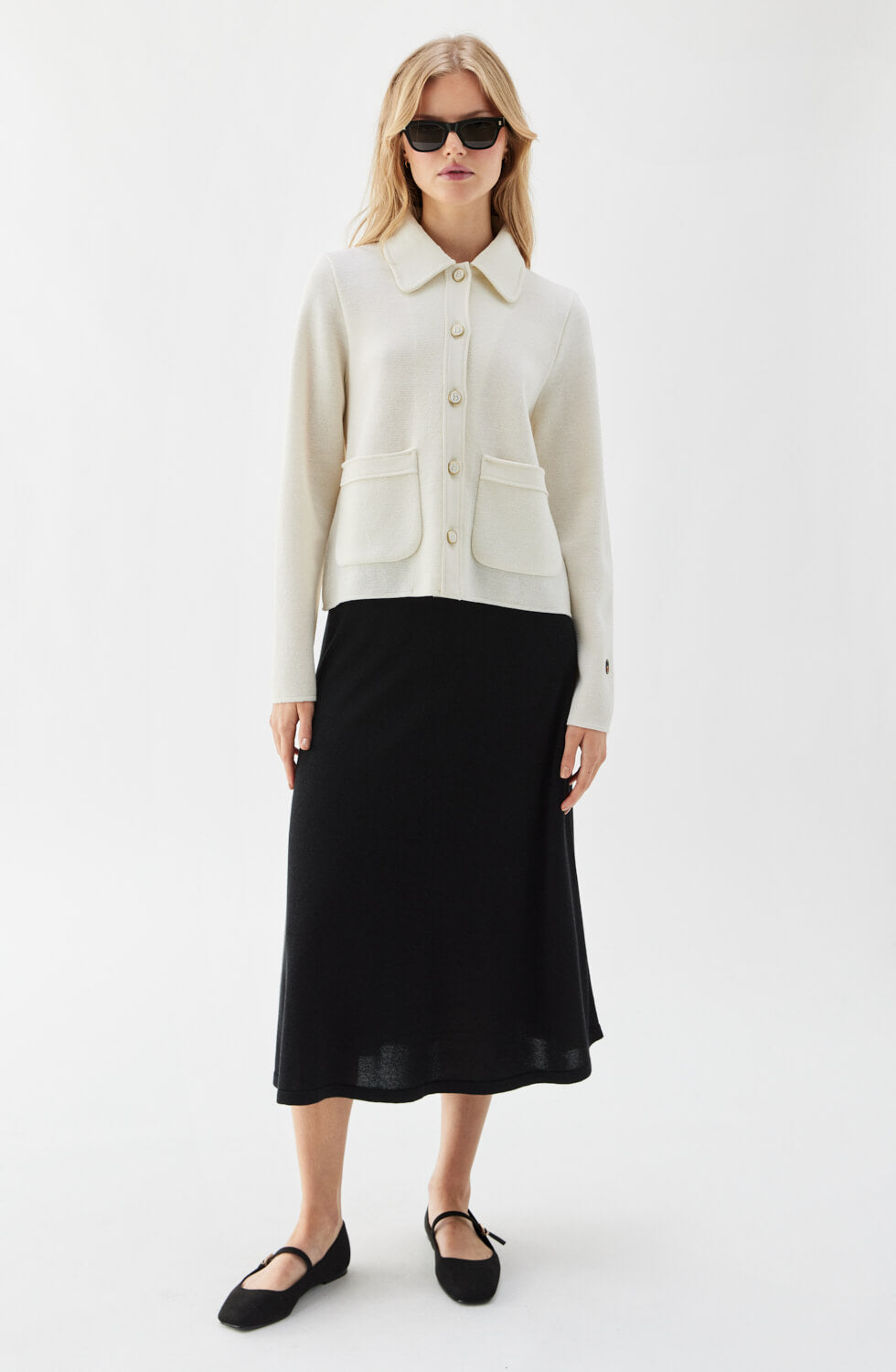 Maxinelle Jacket Ecru