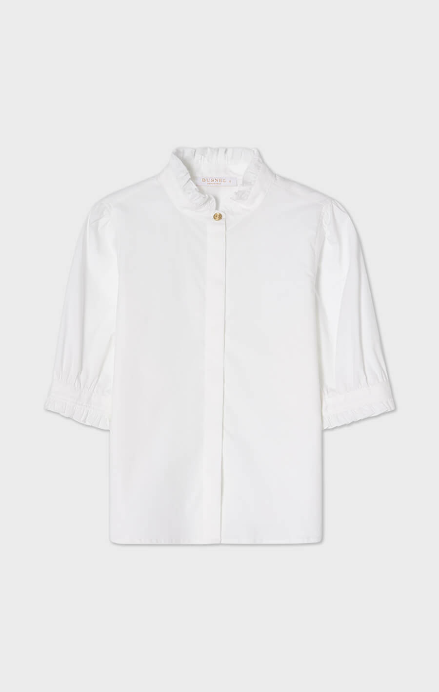 Mica Short Sleeved Blouse White