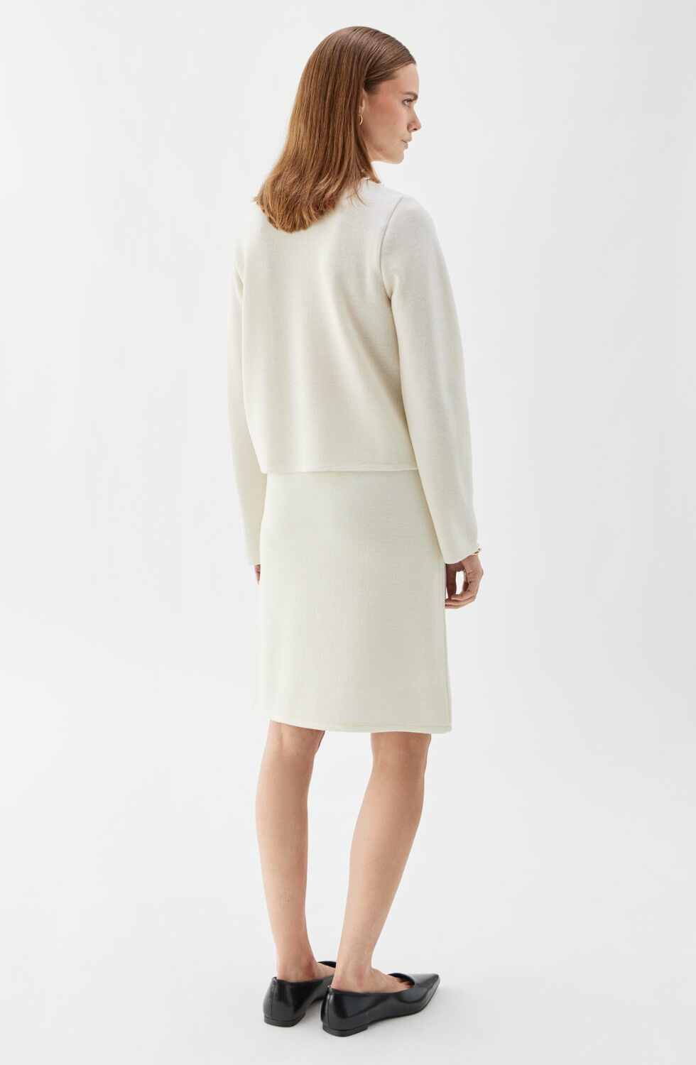 Minelle Skirt Ecru/Black