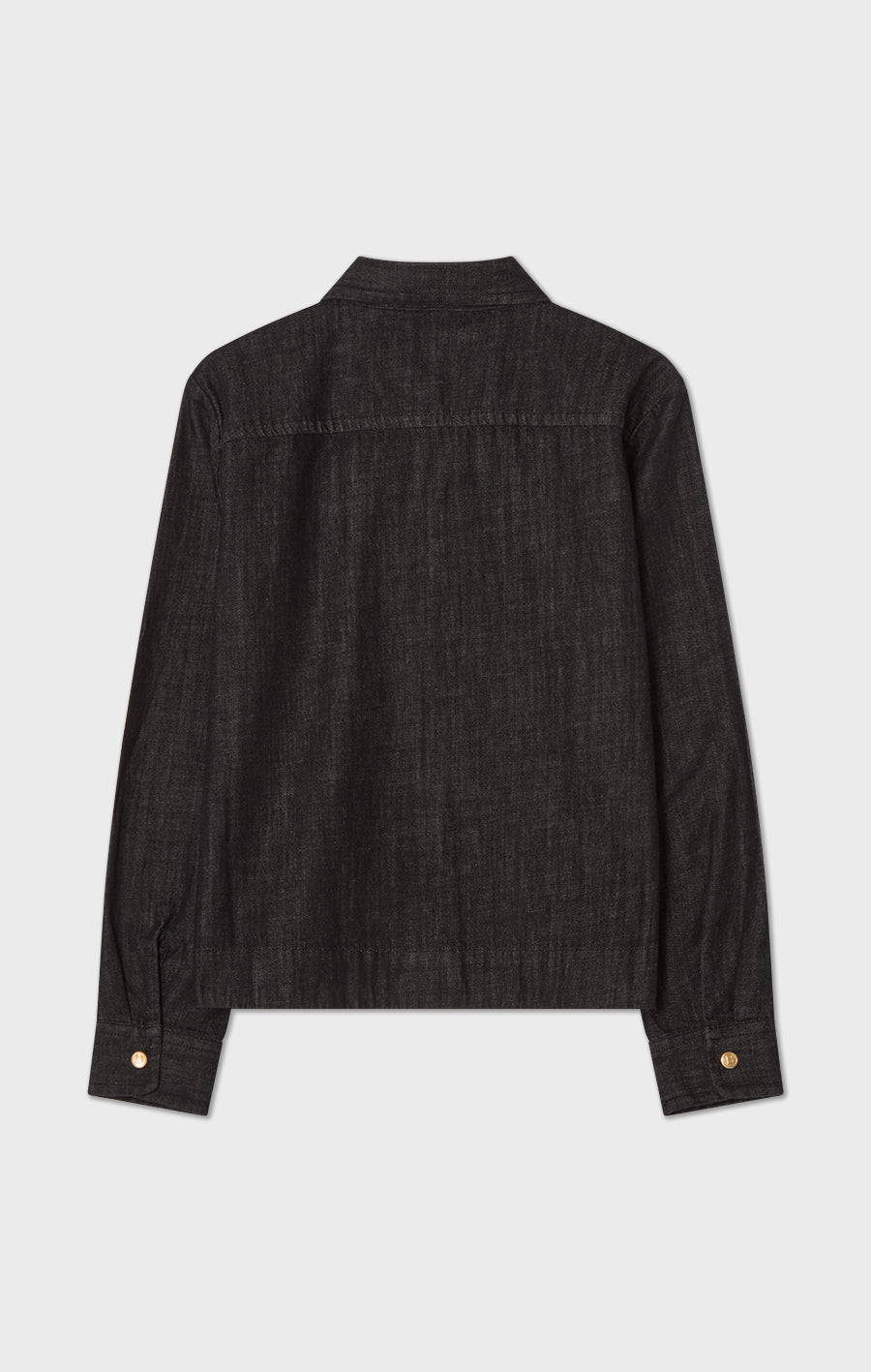 Poppy Shirt Black Denim