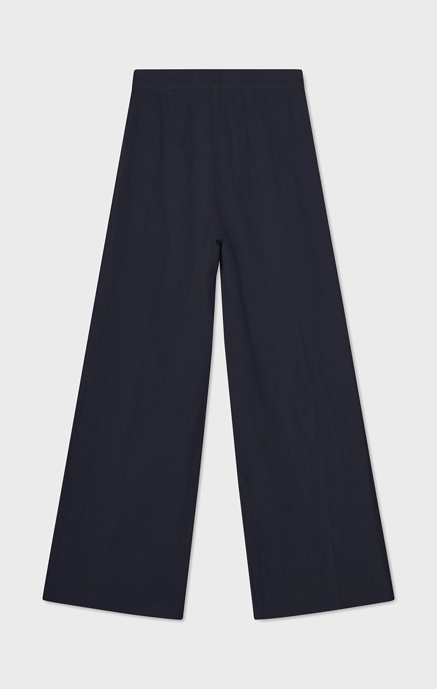 Pim vida byxor i linne mörkblå