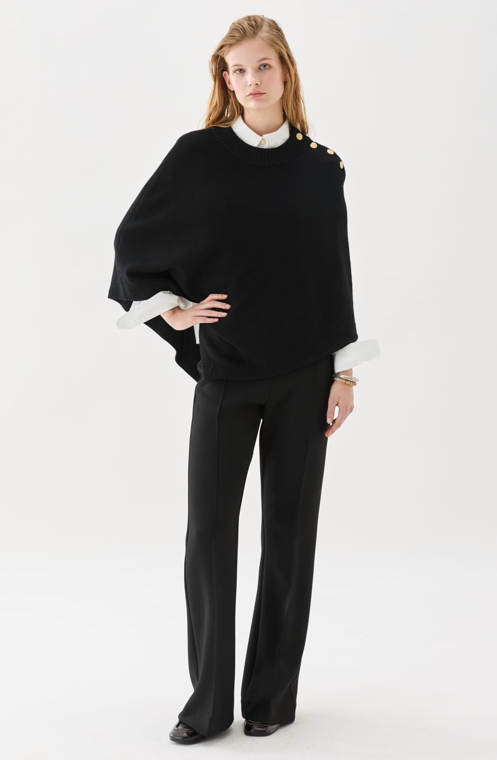 Randy Poncho Svart