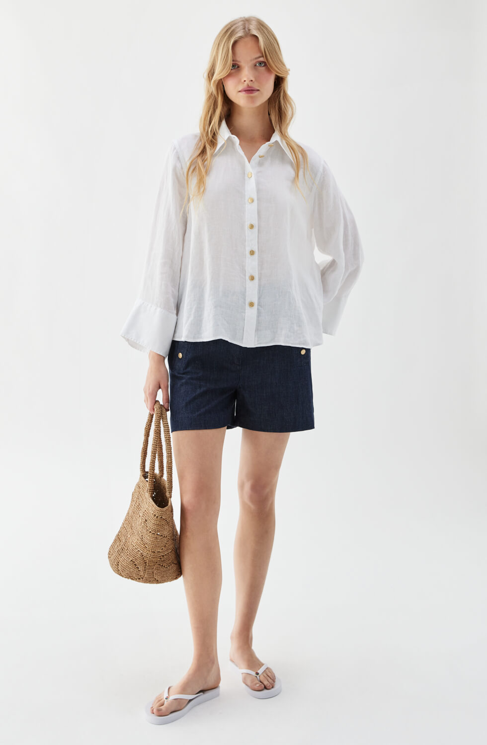 Romy Shirt White