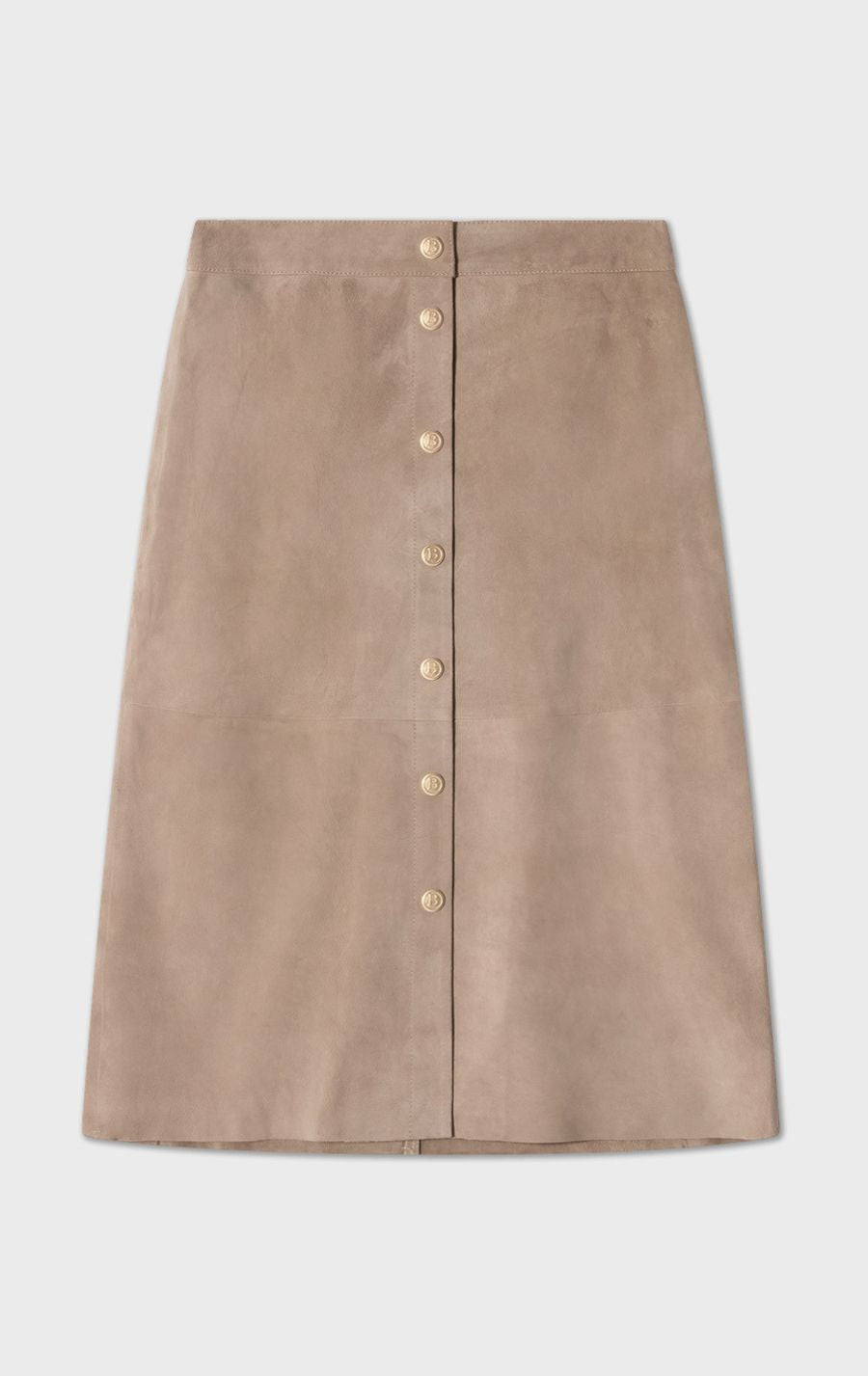 Sabrina Suede Skirt Sand