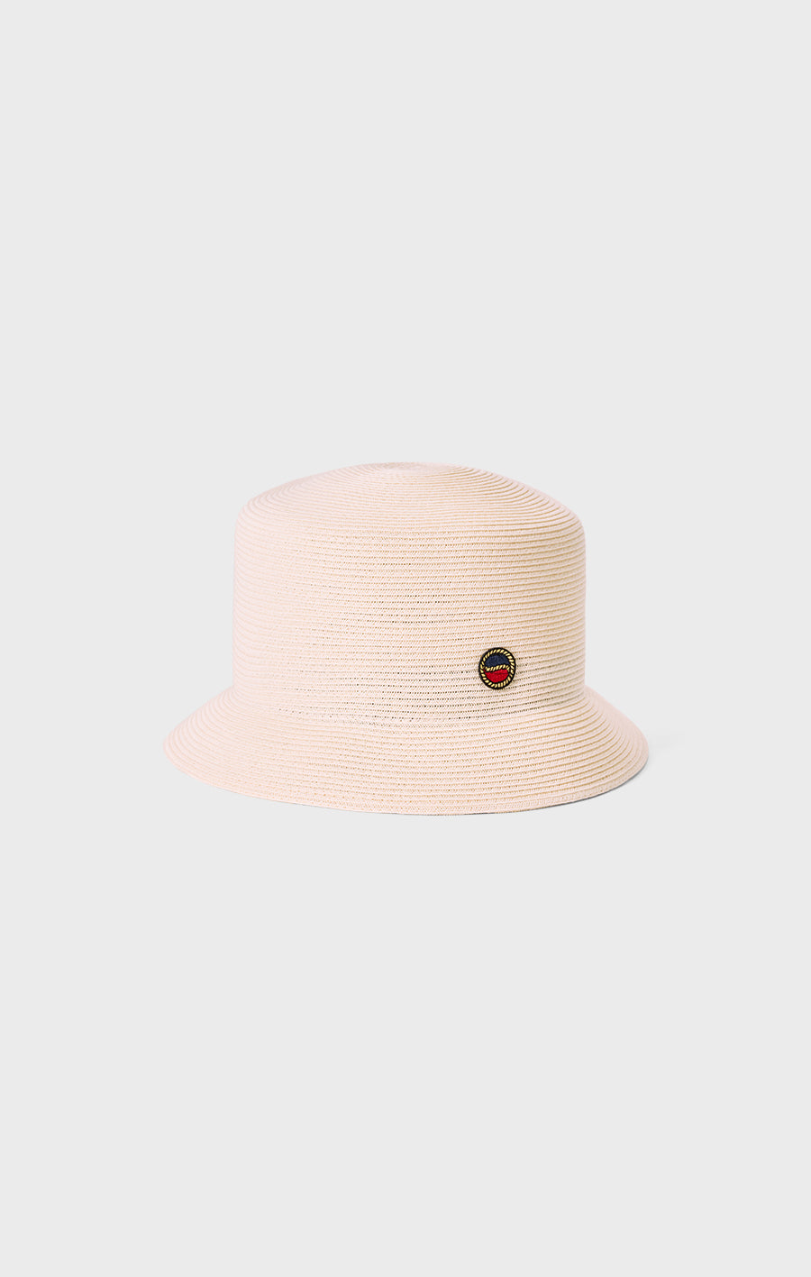 Tina Paper Straw Bucket Hat Ecru
