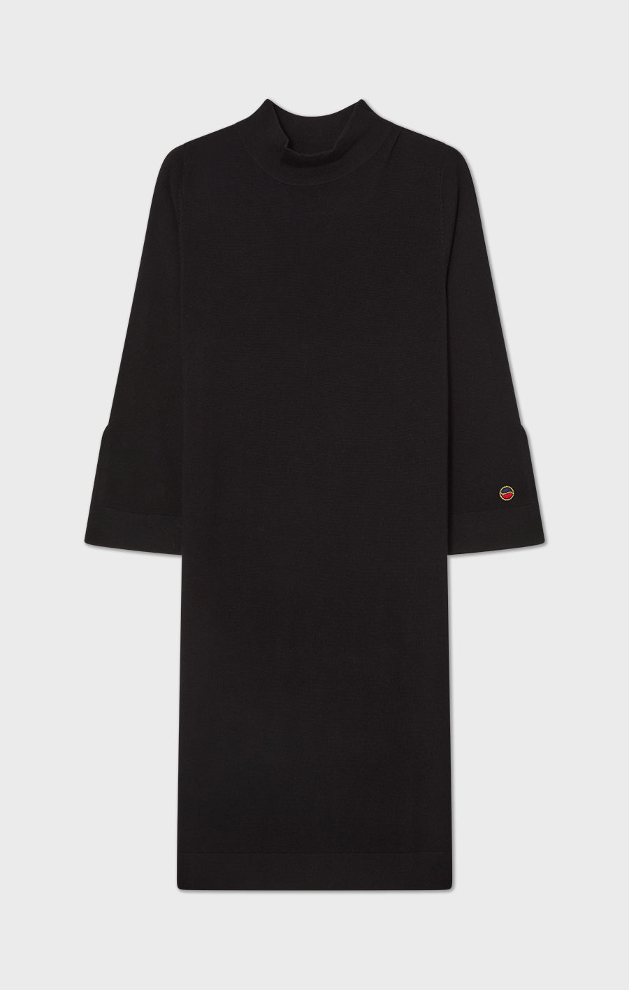 Vanessa Knitted Dress In Wool Black
