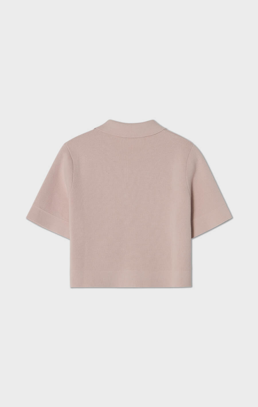 Valery kort jacka i bomull ljusrosa