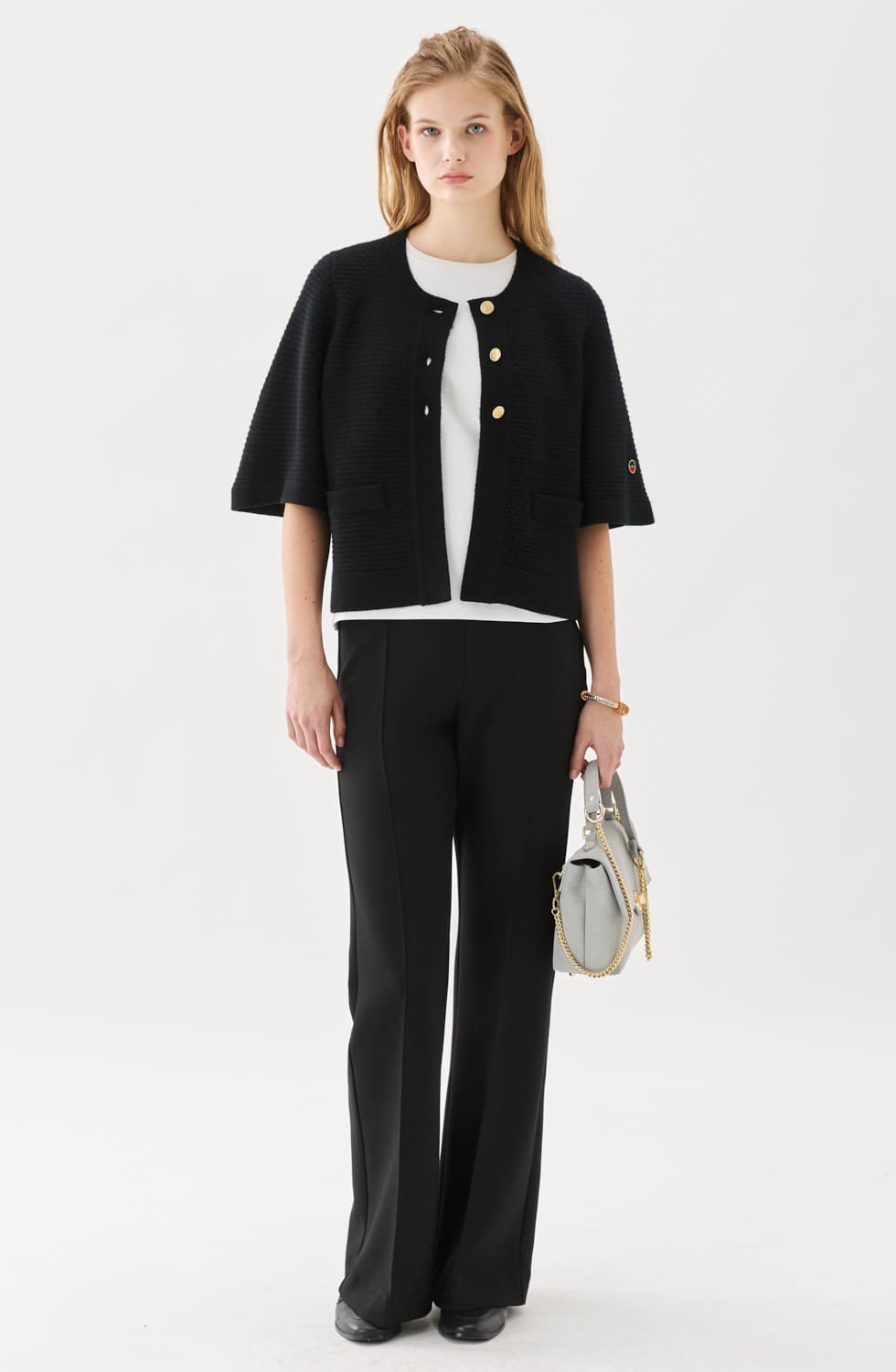 Vilanie Cardigan Black