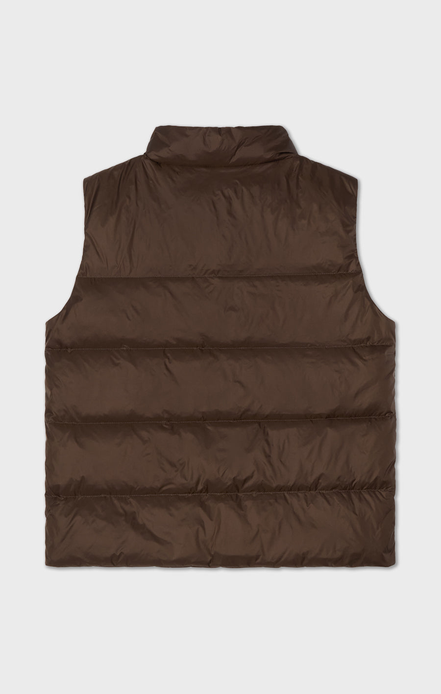Amy Down Vest Brown