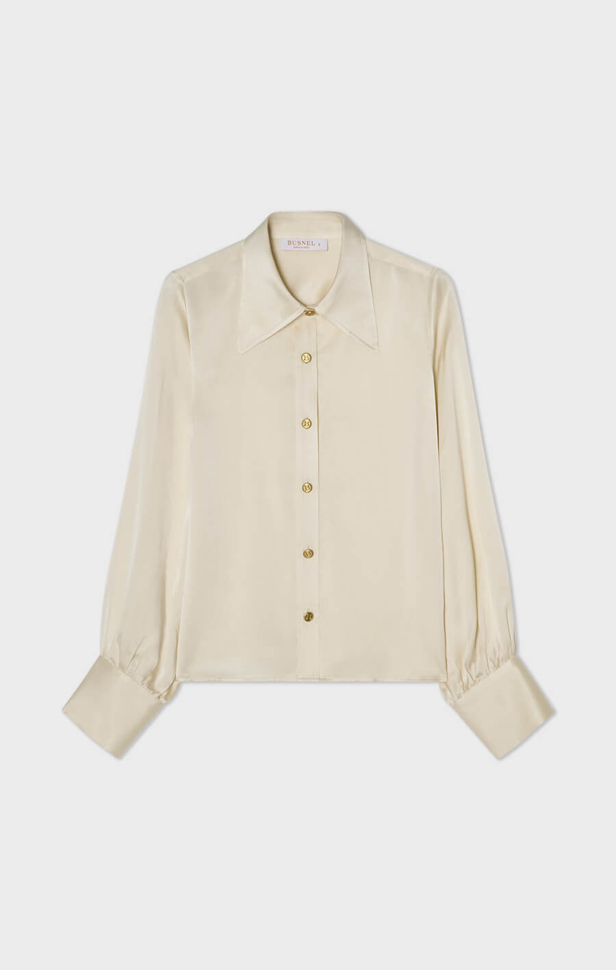Anita Silk Blouse Ecru