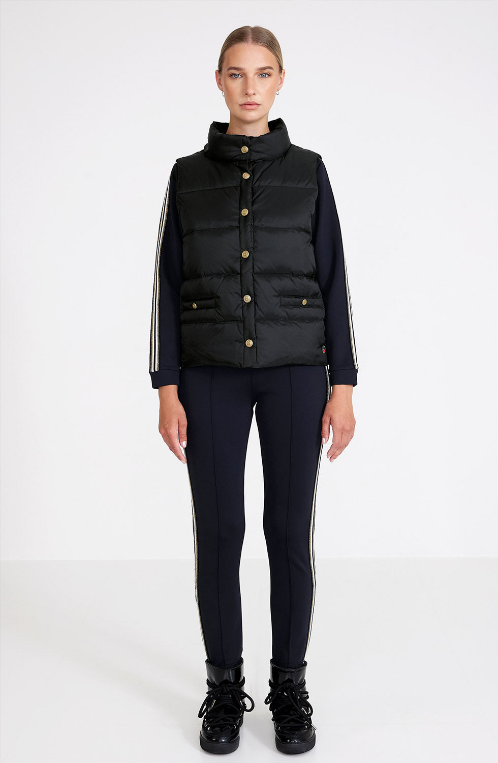 Amy Down Vest Black