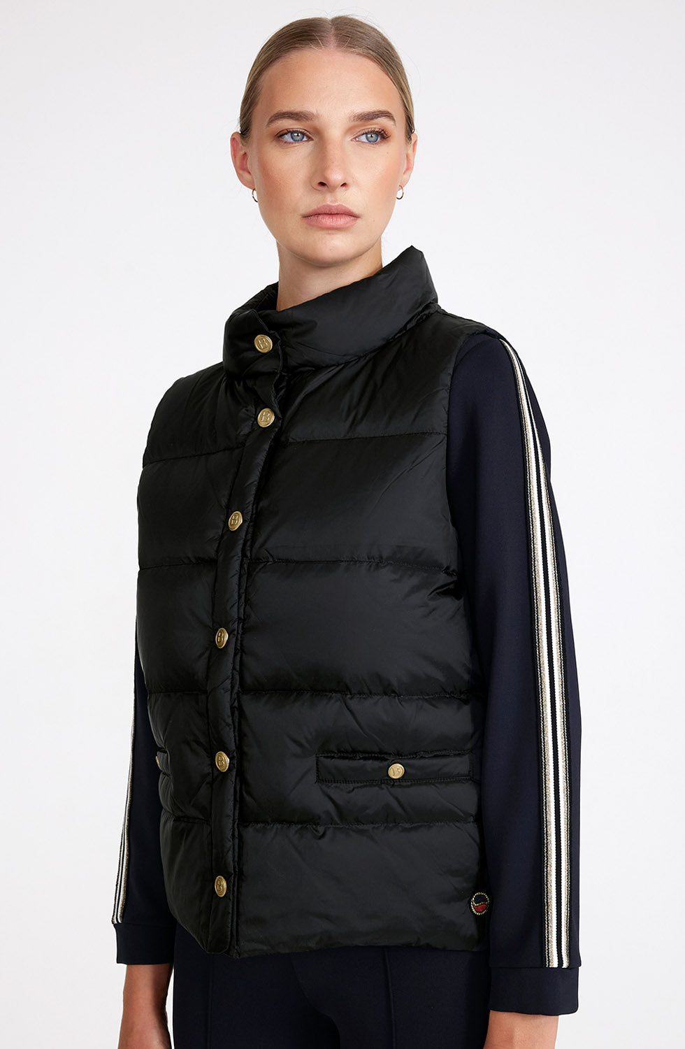 Amy Down Vest Black