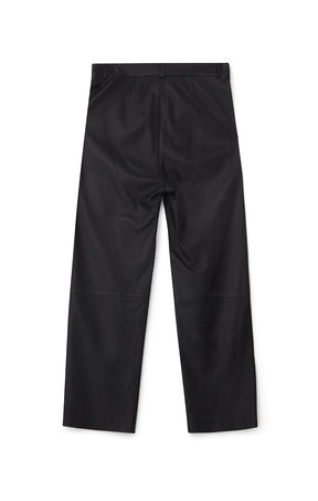 Andie Leather Trousers Black
