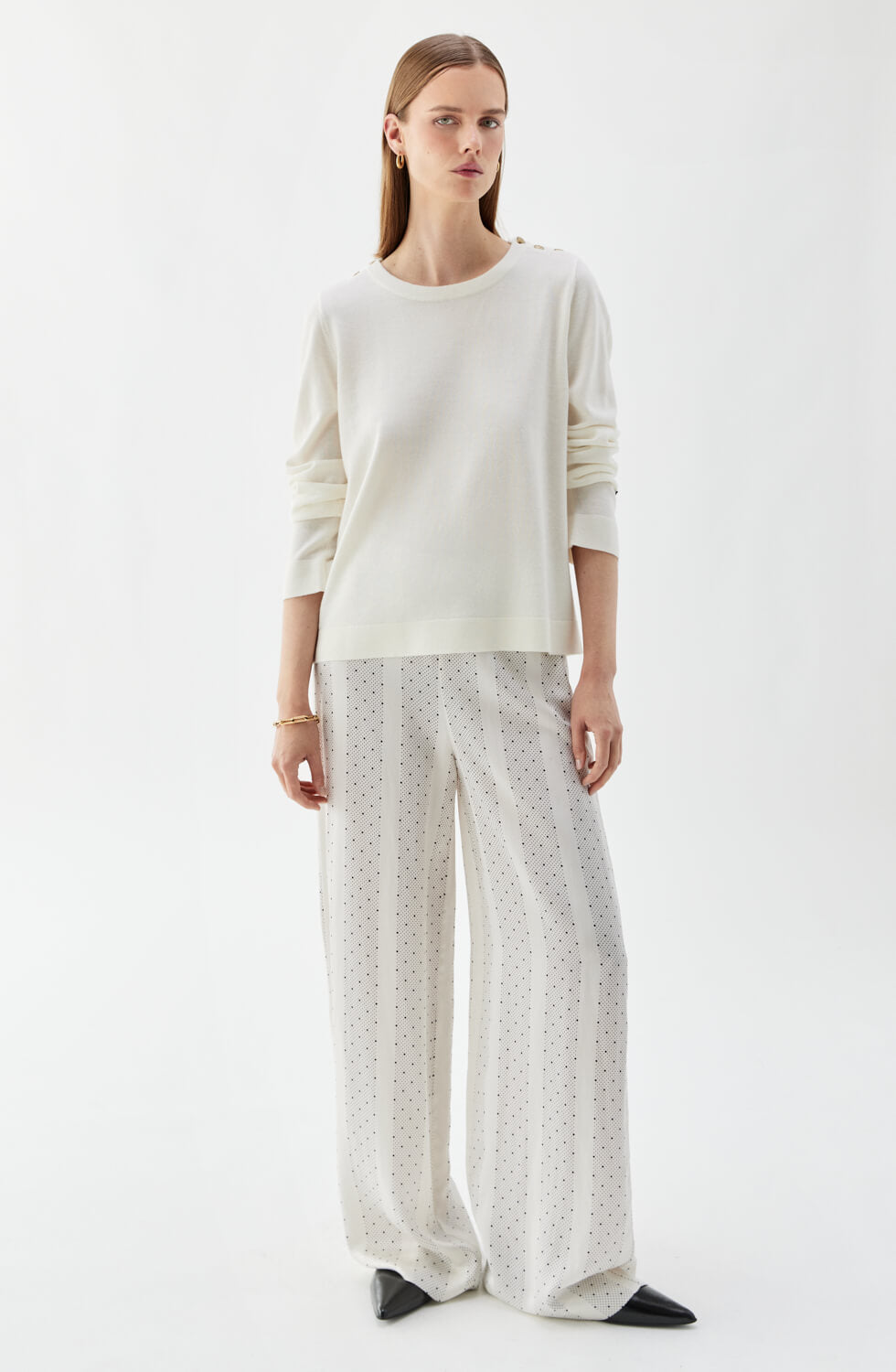 Annika Top Ecru