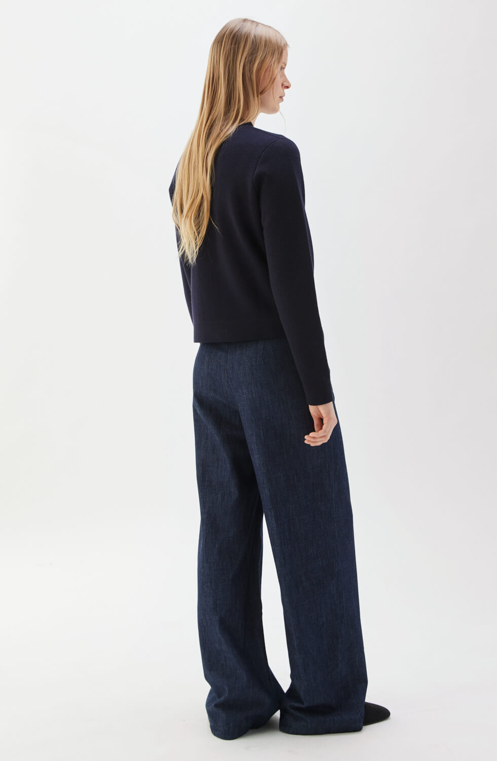 Aria Cardigan Marine