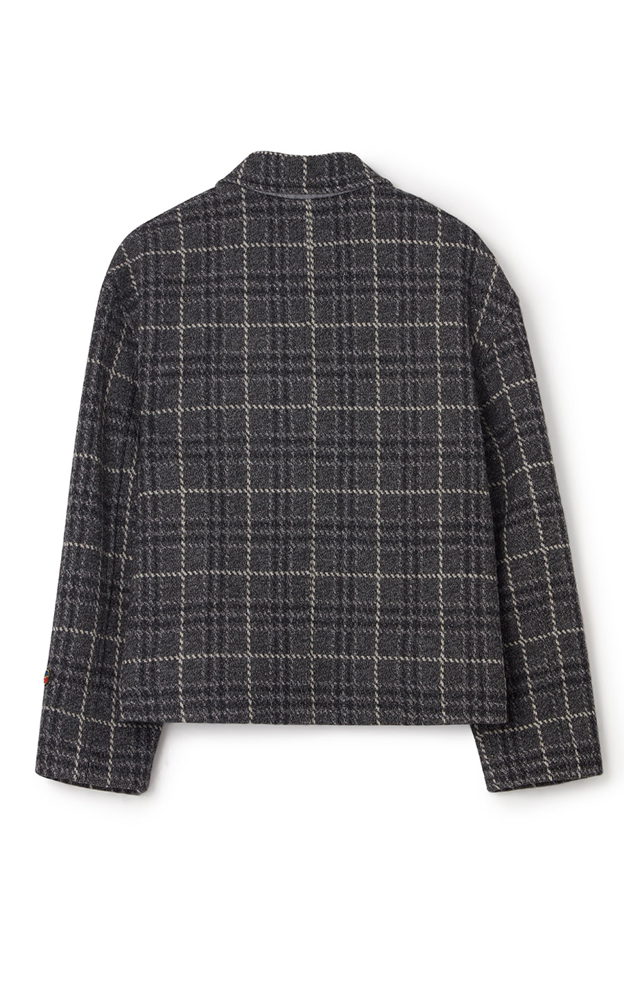 Becky Jacket Grey Melange Check