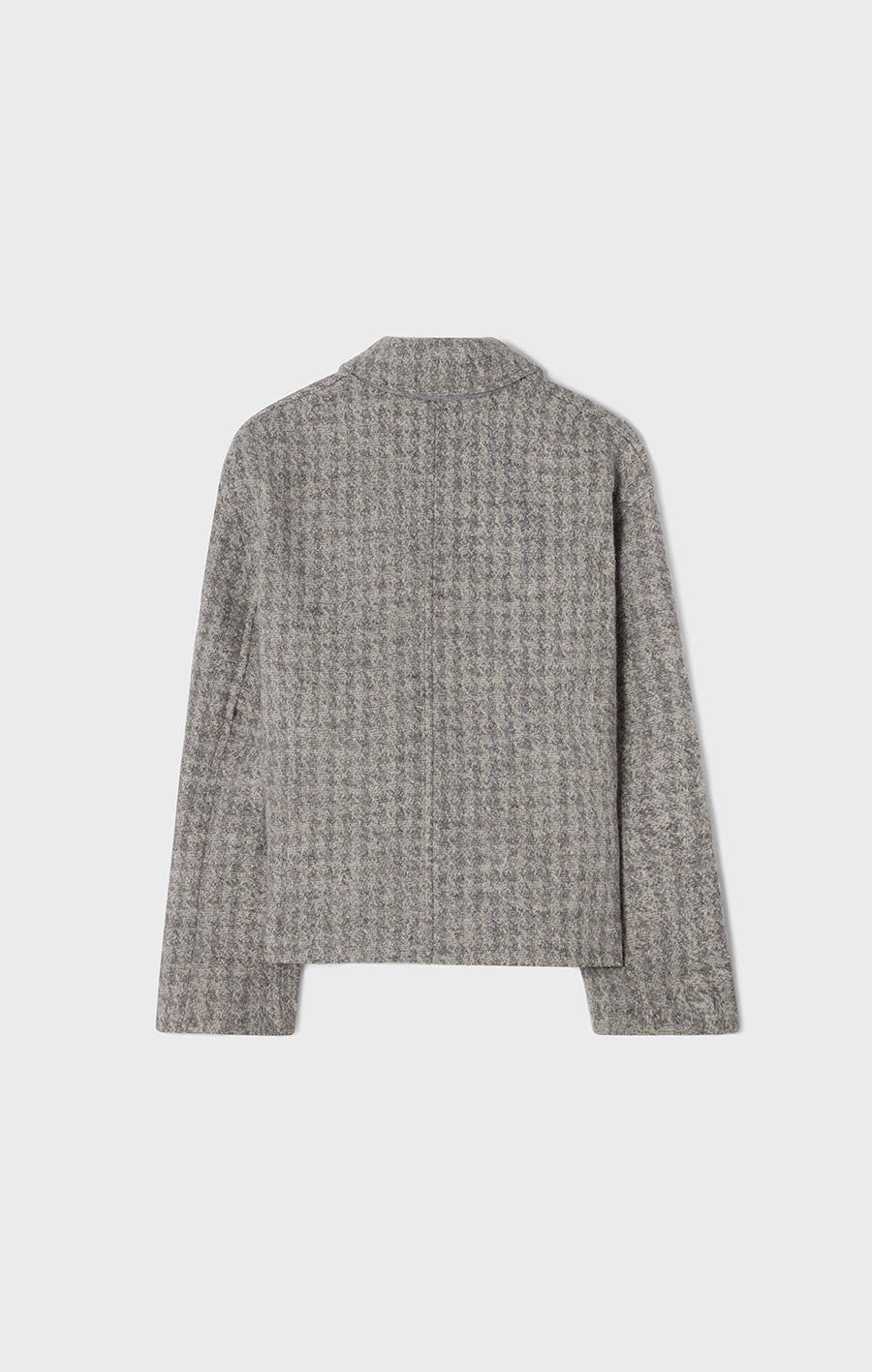 Becky Dogtooth Jacket Grey Melange