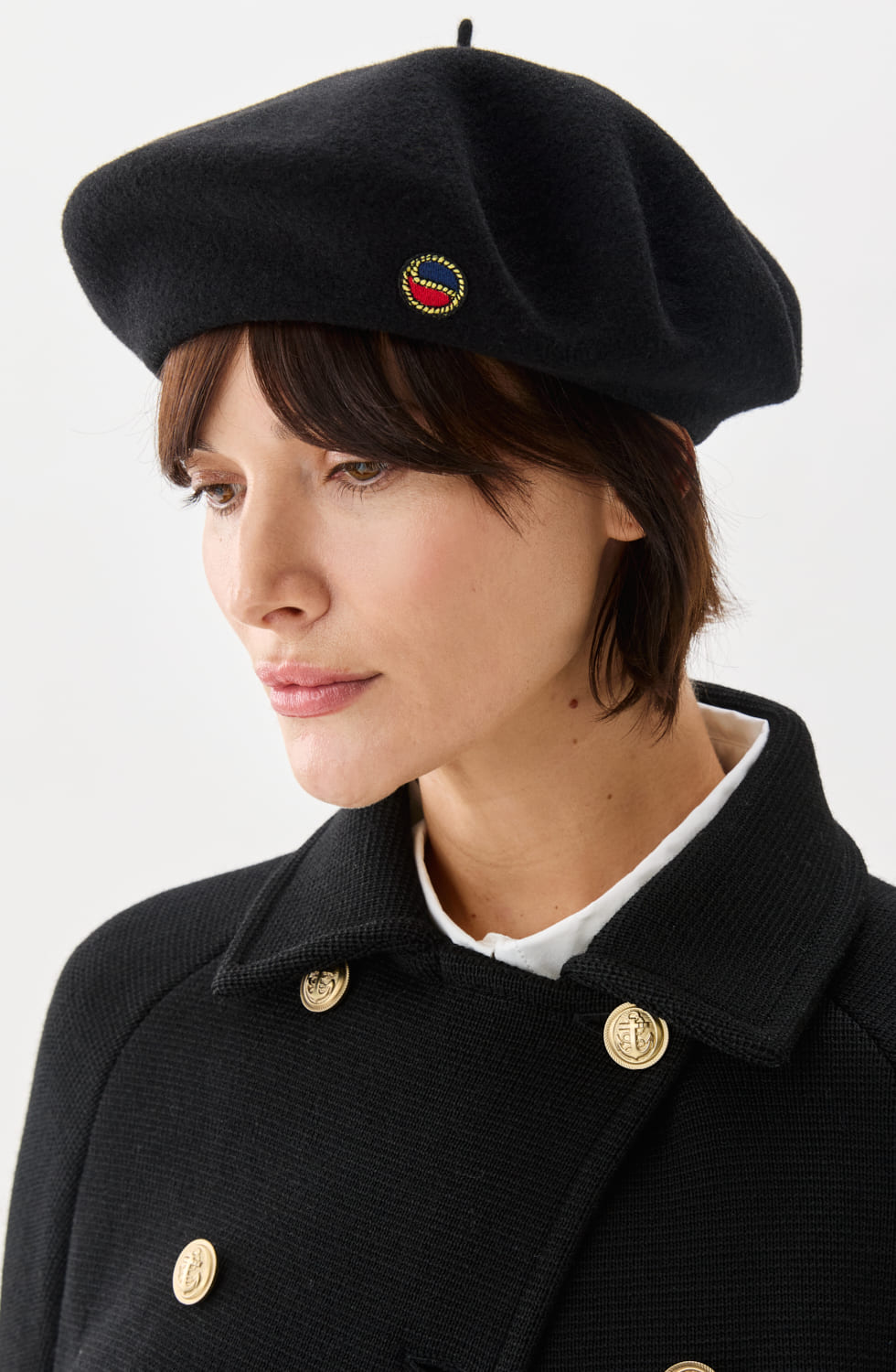 Beret hat Black