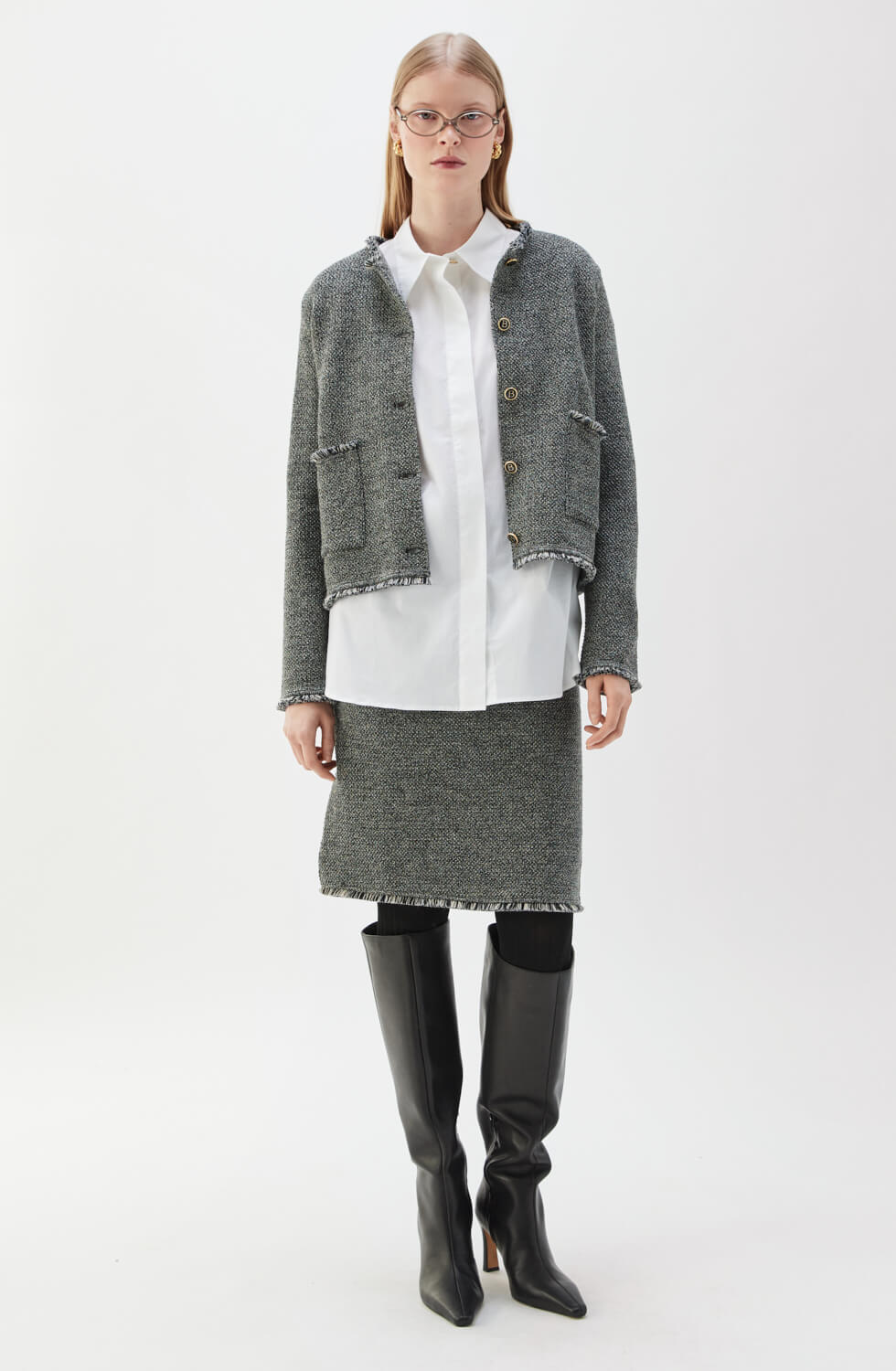Brandy Jacket Salt & Pepper