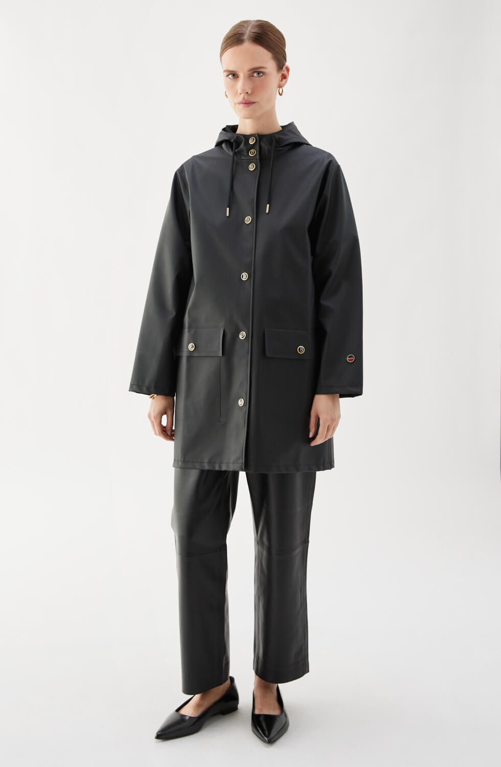 Britte Raincoat Black