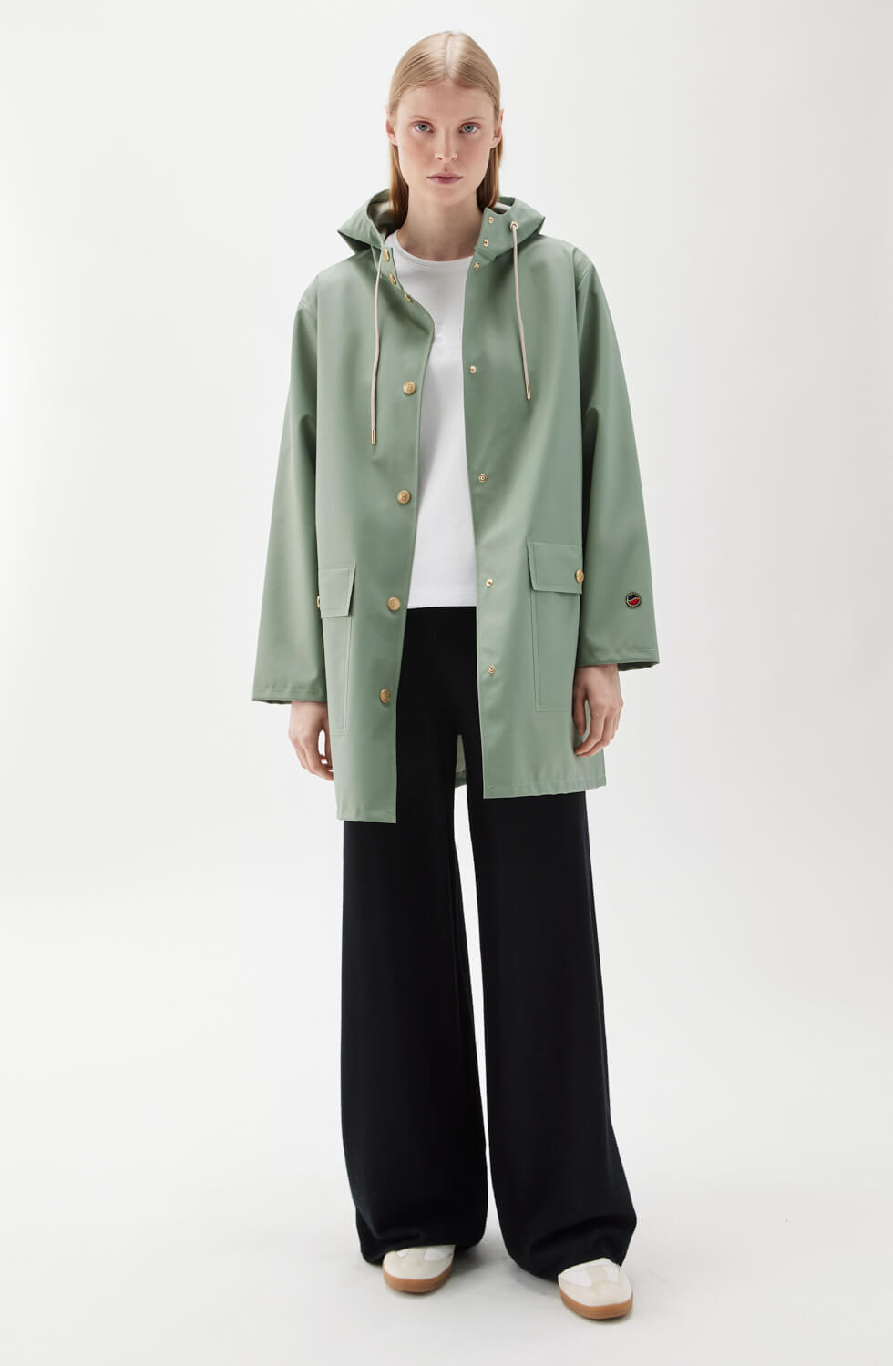 Britte Raincoat Khaki Green